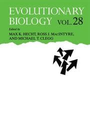 Cover von Evolutionary Biology