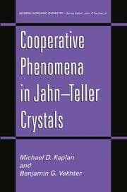 Cover von Cooperative Phenomena in JahnTeller Crystals