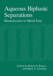Cover von Aqueous Biphasic Separations