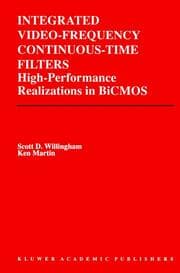 Cover von Integrated Video-Frequency Continuous-Time Filters