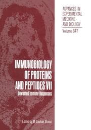 Cover von Immunobiology of Proteins and Peptides VII
