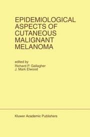Cover von Epidemiological Aspects of Cutaneous Malignant Melanoma