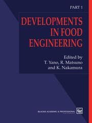 Cover von Developments in Food Engineering