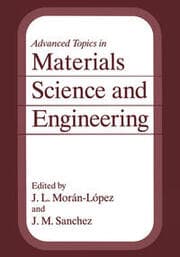 Cover von Advanced Topics in Materials Science and Engineering