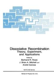 Cover von Dissociative Recombination