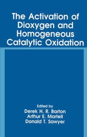 Cover von The Activation of Dioxygen and Homogeneous Catalytic Oxidation