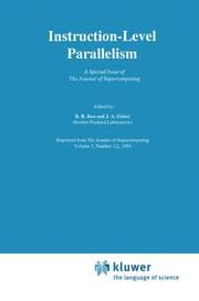 Cover von Instruction-Level Parallelism