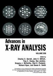 Cover von Advances in X-Ray Analysis