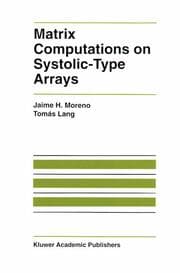 Cover von Matrix Computations on Systolic-Type Arrays