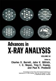 Cover von Advances in X-Ray Analysis