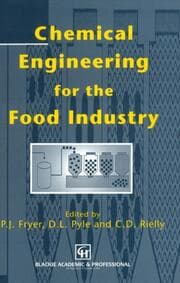 Cover von Chemical Engineering for the Food Industry