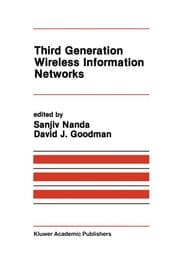 Cover von Third Generation Wireless Information Networks