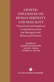 Cover von Genetic Influences on Human Fertility and Sexuality