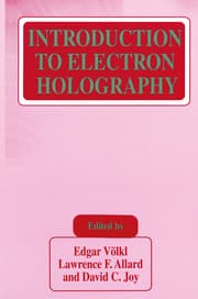 Cover von Introduction to Electron Holography