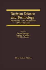 Cover von Decision Science and Technology