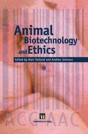Cover von Animal Biotechnology and Ethics