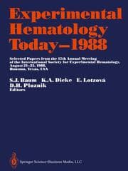 Cover von Experimental Hematology Today1988