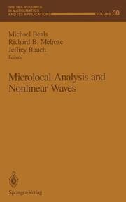 Cover von Microlocal Analysis and Nonlinear Waves