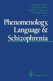 Cover von Phenomenology, Language & Schizophrenia