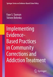 Cover von Evidence-Based Implementation in Community Corrections and Addiction Treatment