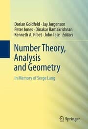 Cover von Number Theory, Analysis and Geometry