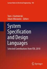 Cover von System Specification and Design Languages