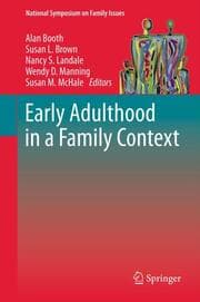 Cover von Early Adulthood in a Family Context