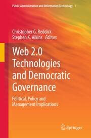 Cover von Web 2.0 Technologies and Democratic Governance: Political, Policy and Management Implications