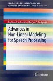 Cover von Advances in Non-Linear Modeling for Speech Processing