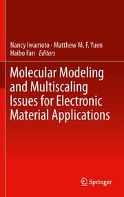 Cover von Molecular Modeling and Multiscaling Issues for Electronic Material Applications