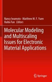 Cover von Molecular Modeling and Multiscaling Issues for Electronic Material Applications