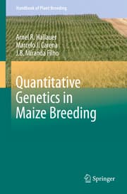 Cover von Quantitative Genetics in Maize Breeding