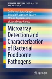 Cover von Microarray Detection and Characterization of Bacterial Foodborne Pathogens