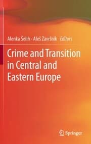 Cover von Crime and Transition in Central and Eastern Europe