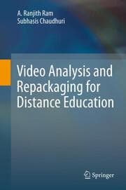 Cover von Video Analysis and Repackaging for Distance Education