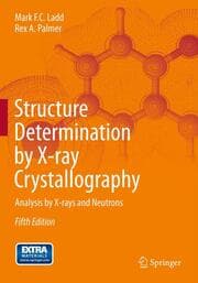 Cover von Structure Determination by X-Ray Crystallography
