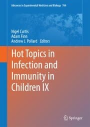 Cover von Hot Topics in Infection and Immunity in Children IX
