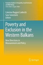 Cover von Poverty and Exclusion in the Western Balkans