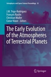 Cover von The Early Evolution of the Atmospheres of Terrestrial Planets