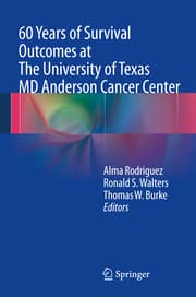 Cover von 60 Years of Survival Outcomes at the University of Texas, M.D.Anderson Cancer Center