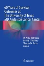 Cover von 60 Years of Survival Outcomes at The University of Texas MD Anderson Cancer Center