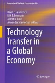 Cover von Technology Transfer in a Global Economy