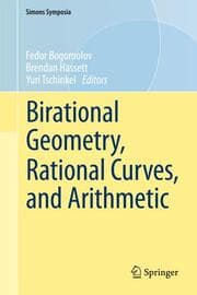 Cover von Birational Geometry, Rational Curves, and Arithmetic