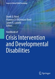 Cover von Handbook of Crisis Intervention and Developmental Disabilities