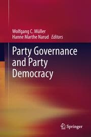Cover von Party Governance and Party Democracy