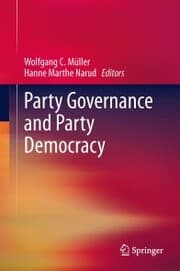 Cover von Party Governance and Party Democracy