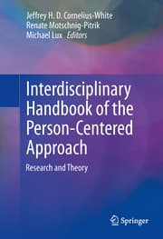 Cover von Interdisciplinary Handbook of the Person-Centered Approach