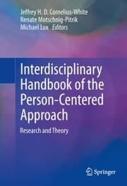Cover von Interdisciplinary Handbook of the Person-Centered Approach