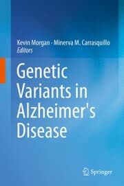 Cover von Genetic Variants in Alzheimer's Disease