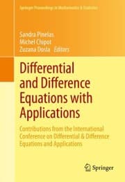 Cover von Differential and Difference Equations with Applications
